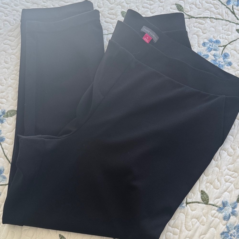 Vince Camuto Women's Black Ankle Pants